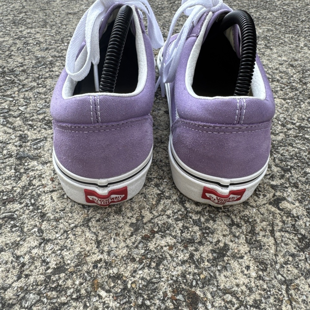 VANS Old Skool Classic Violet Tulip Women's 10/ Men's 8.5 EUC VN0A38G1VRP Shoe - Picture 5 of 9
